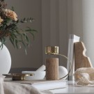 Cooee Design - Heavy Tealight, Travertine thumbnail