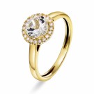 Pan Jewelry - Ring i gull med diamanter 0,12 ct WSI thumbnail