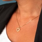 Pan Jewelry - Smykke i sølv med zirkonia hjerte thumbnail