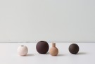 Cooee Design - Ball vase 8 cm, Coffee thumbnail