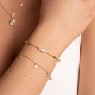 Gulldia - Fairy Armbånd i sølv med perler thumbnail