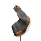 Ferm Living - Oyster Vegglampe, Svart aluminium thumbnail