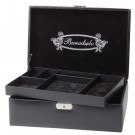 Rikter Svendsen - Bunadskrin i imitert skinn, Sort thumbnail