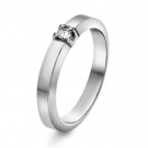 EC - Allianse Sigma Ring i hvitt gull med dia 0,05ct thumbnail