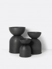 Ferm Living - Hourglass Pot Black, Medium thumbnail