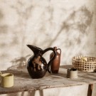 Ferm Living - Verso Kanne/Vase, Black/Brown thumbnail