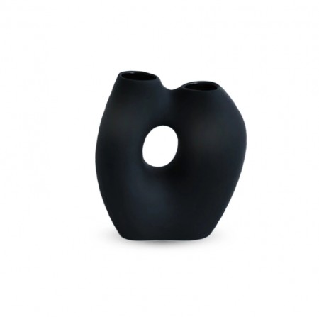 Cooee Design - Frodig Vase H20cm, Svart