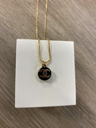 Amundsen Jewellery - Chanel Mini, Svart/gull