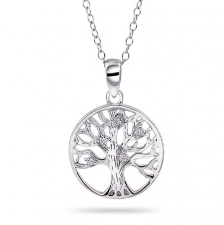 Pan Jewelry - Smykke i sølv med zirkonia, livets tre