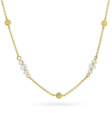 Gulldia - Fairy Smykke i sølv med perler