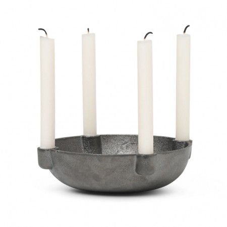 Ferm Living - Bowl Adventstake, Black Brass