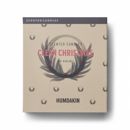 Humdakin - Duftelys 4 pk, Clean Winter