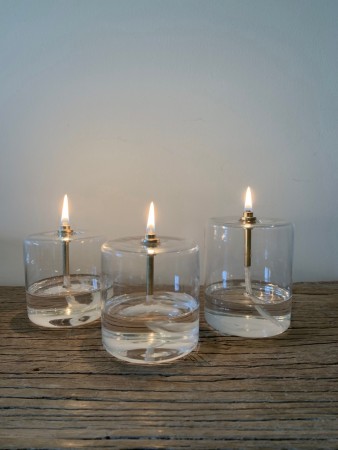 Peri Design - Oljelampe Sylinder Brass Small