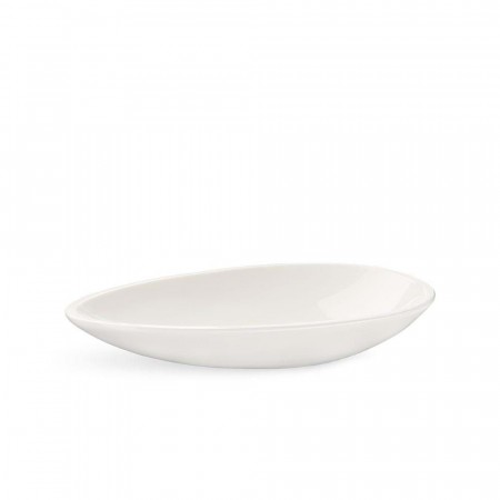 Kähler - Kokong Oval Skål 35x20cm, Hvit