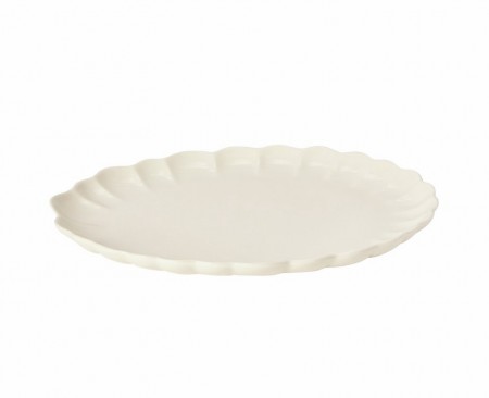 Stiernholm - Lotus Serveringsfat 41cm, Kremhvit
