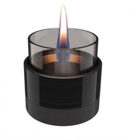 Tenderflame - Rosie 8 Lykt Svart, Smoke 8,5cm