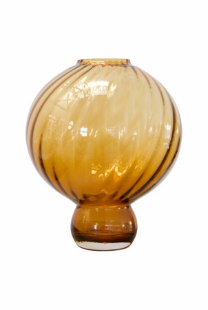 Specktrum - Meadow Swirl Vase Large, Amber