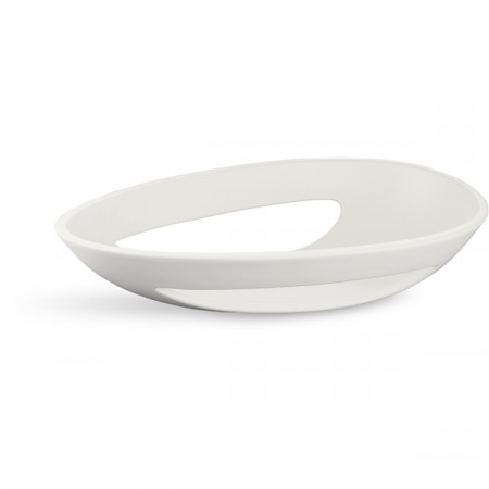Kähler - Kokong Fat 40x23,5cm, Hvit