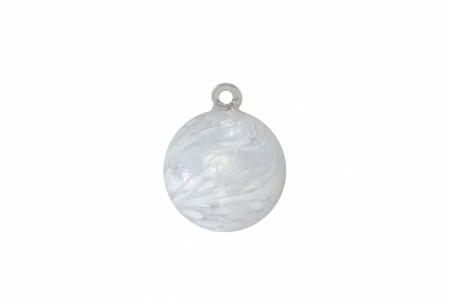 Specktrum - Glass Decoration 2023, White Pearl