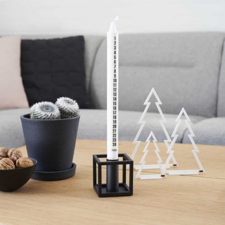 Felius Design - Juletrær på fot, 3 stk, hvit