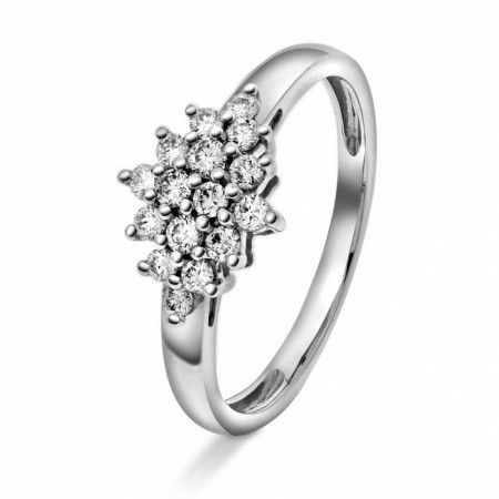 Pan Jewelry - Ring i hvitt gull med diamanter 0,33 ct WP