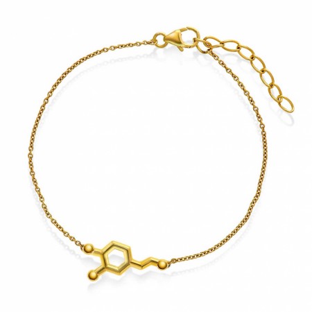 Sandra Lyng x Pan Jewelry - Armbånd i forgylt sølv dopamin, MOTIVASJON