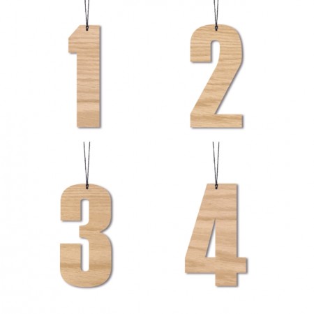 Felius Design - Adventstall 6 cm, Eik