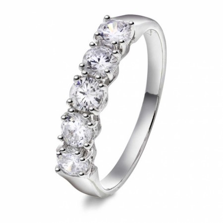Pan Jewelry - Ring i sølv med zirkonia