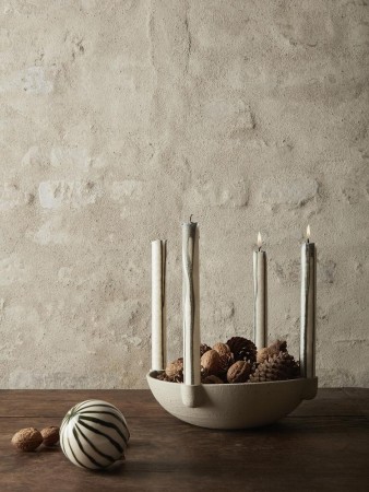 Ferm Living - Bowl Adventstake, Sand