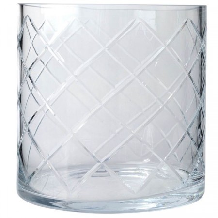 Magnor - Skyline Lux vase/lykt 20cm, Clear