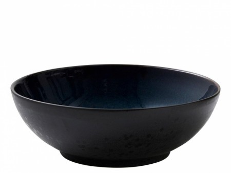 BITZ Salatbolle Dia. 30 x 10 cm svart/mørkblå
