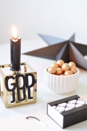 Felius Design - God jul, sort - 2 stk