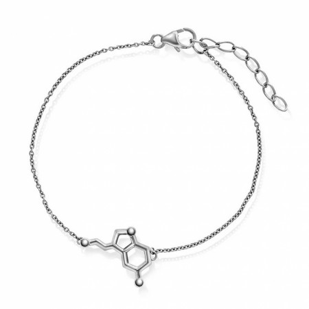 Sandra Lyng x Pan Jewelry - Armbånd i sølv serotonin, GLEDE
