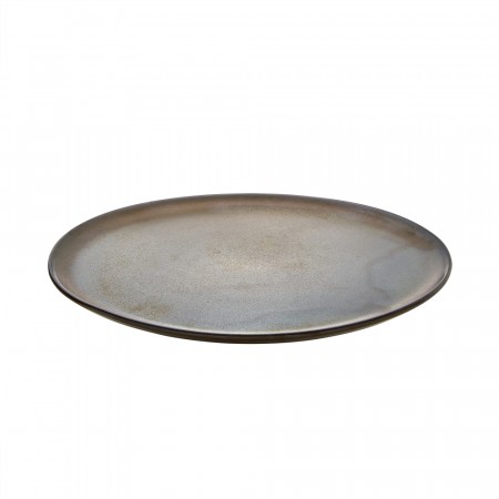 Aida RAW Middagstallerken 28 cm - Metallic Brown