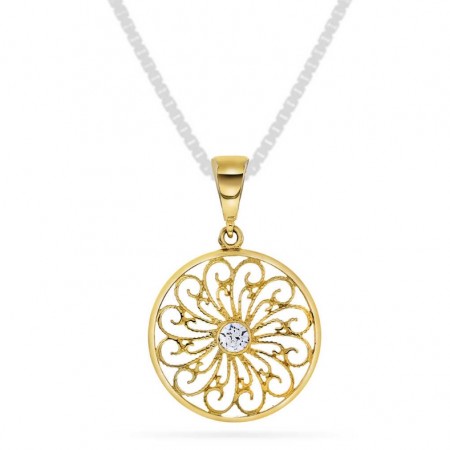 Pan Jewelry - Smykke i gull med zirkonia