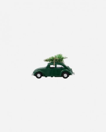House Doctor - Xmas Mini Bil, Grønn