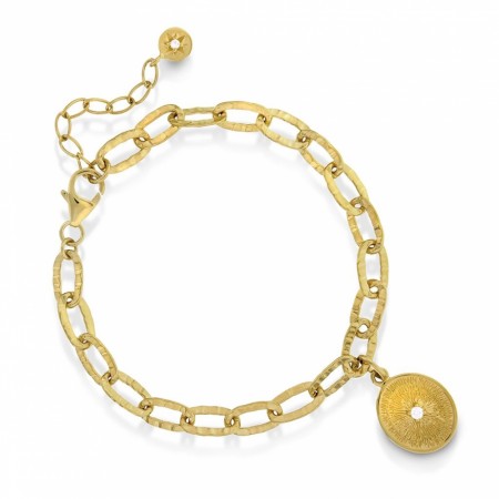 Janne Formoe by Pan Jewelry, Armbånd i forgylt sølv med zirkonia