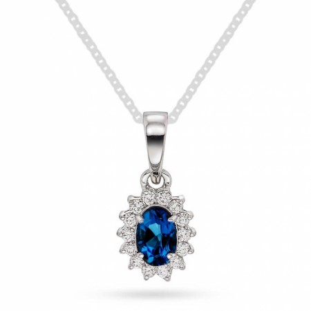 Pan Jewelry - WG Smykke Rosett Safir 0,14 WSI