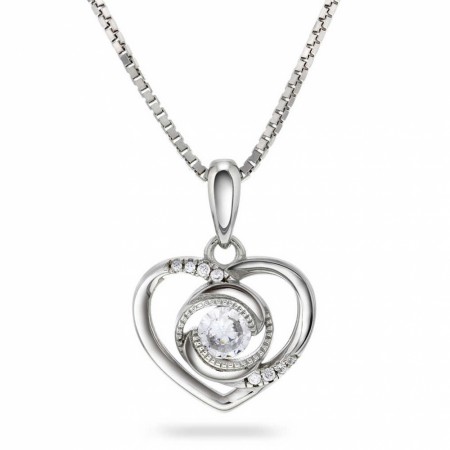 Pan Jewelry - Smykke i sølv med zirkonia hjerte