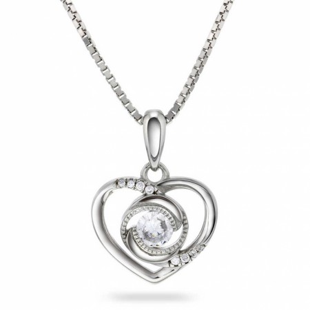 Pan Jewelry - Smykke i sølv med zirkonia hjerte