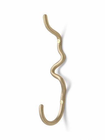 Ferm Living - Curvature Hook, Brass