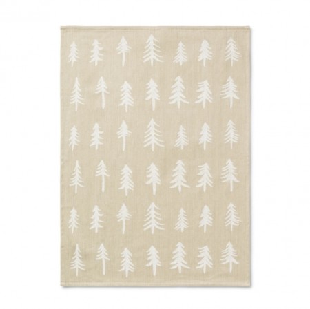 Ferm Living - Kjøkkenhåndkle jul, Sand