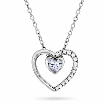 Pan Jewelry - Hjerte Smykke i sølv med zirkonia