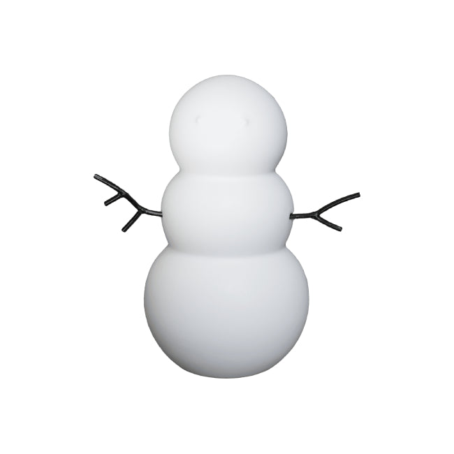 Snømann Stor, Hvit