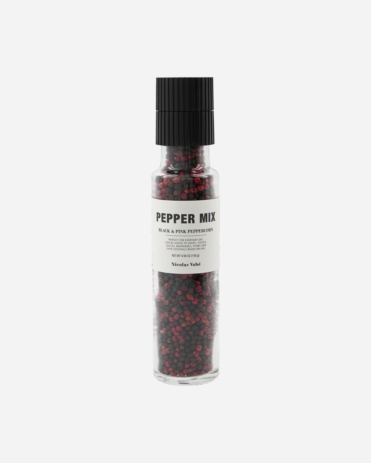 Pepper mix, Black & Pink