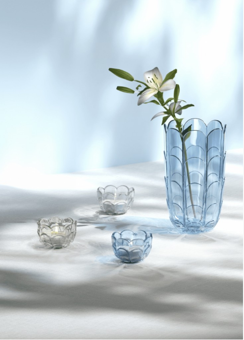 LILY TELYSHOLDER Ø7CM, BLUE IRIS