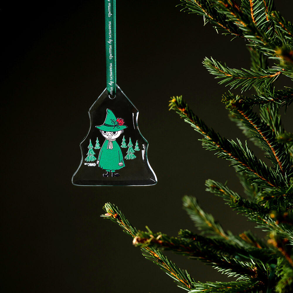 Mummi glassdekor 8 cm, Snusmumrikken