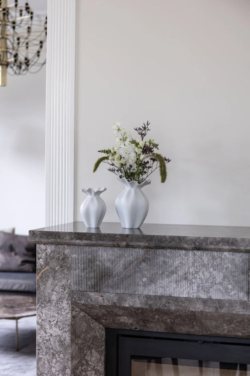 Nellie Vase Medium, Off White