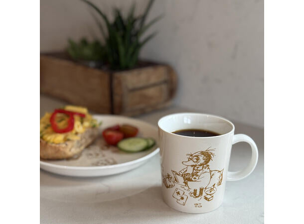 Flåklypa Flåklypa kopp 330ml, Solan spiller poker