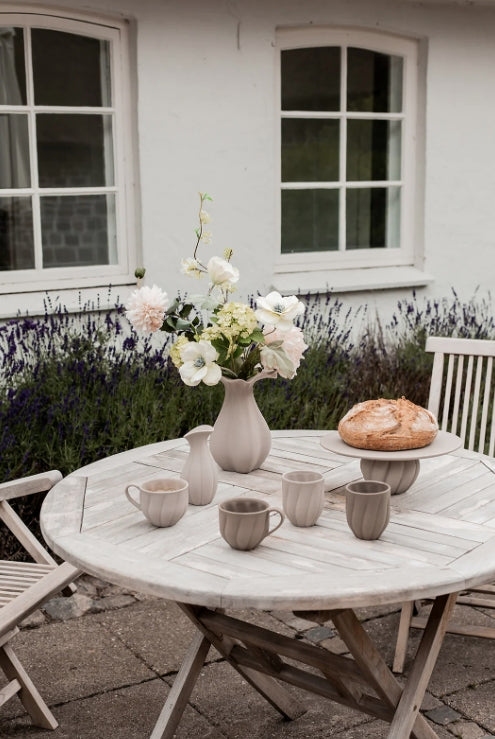 Nellie Vase Large, Sand